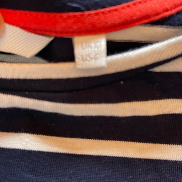 Boden top blue and white size small - Picture 11 of 11